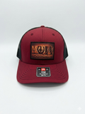 Maroon/Black