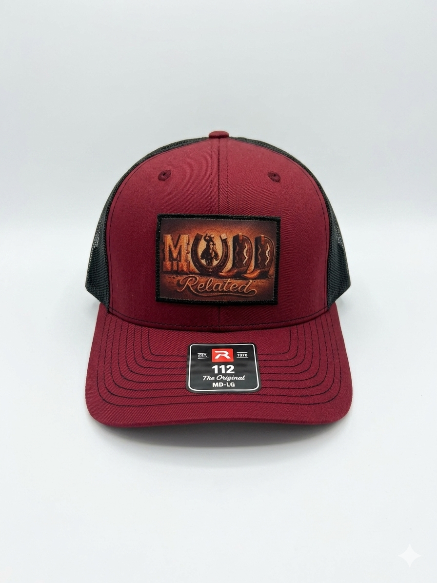 Maroon/Black